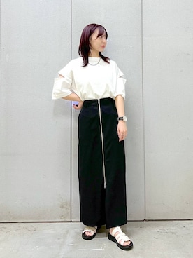 akn.さん（レディース・158cm）の夏コーディネート