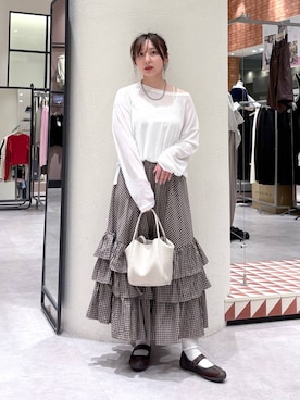 akn.さん（レディース・158cm）の春コーディネート