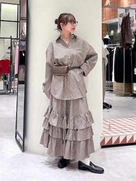 akn.さん（レディース・158cm）の春コーディネート