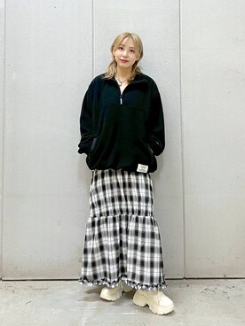 「ドットエスティ秋コーデ」｜akn.さん（レディース・158cm）の秋コーディネート
