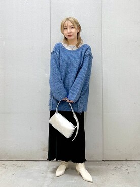 「ドットエスティ秋コーデ」｜akn.さん（レディース・158cm）の秋コーディネート
