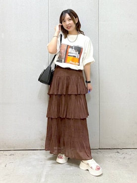 akn.さん（レディース・158cm）の夏コーディネート