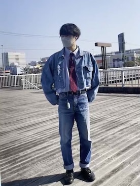 「Yves Saint Laurent（イヴサンローラン）のアイテム（フォーマルスーツ/小物）」を使った、ｽｽﾞｷ     ﾀｶﾋﾛさん（メンズ・172cm）の春コーディネート