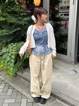 rin.さん（レディース・153cm）の夏コーディネート