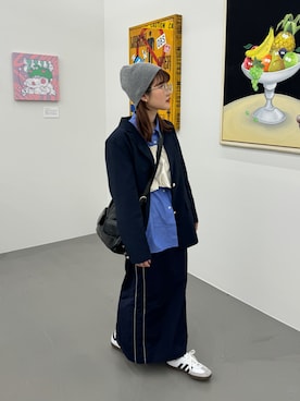 「Birthday room（バースデイルーム）のアイテム（スカート）」を使った、rin.さん（レディース・153cm）の春コーディネート