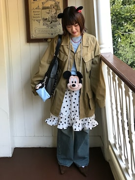 rin.さん（レディース・153cm）の春コーディネート