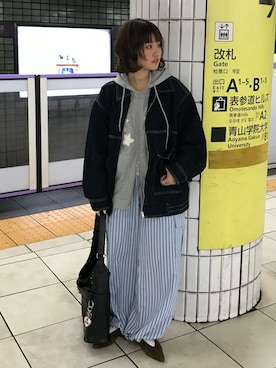 rin.さん（レディース・153cm）の春コーディネート