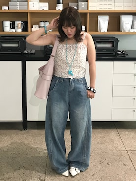 rin.さん（レディース・153cm）の夏コーディネート
