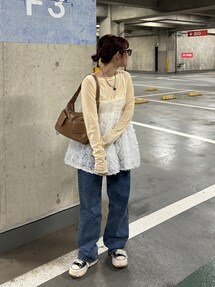 【正規品】Bibiy. キャミソール　トップス　グリーン 1712278420_215.jpg