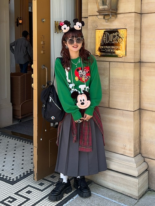 Disney SERIES CREATED by MUS トレーナー スウェット MD I LOVE MM