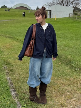 rin.さん（レディース・153cm）の秋コーディネート