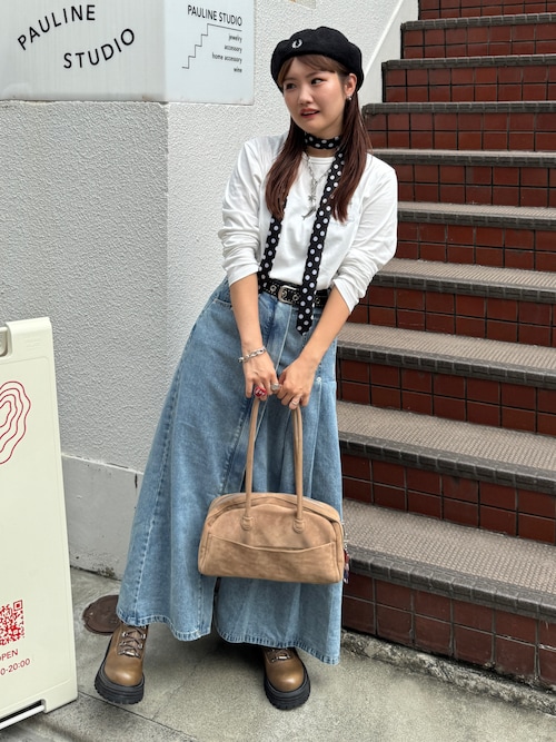 BLURRED LACE UP ブーツ（ブーツ）｜LAGUA GEM（ラグアジェム）の