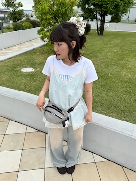 rin.さん(レディース・153cm)の夏コーディネート