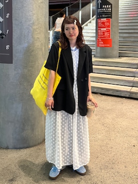 「Vipoa（ヴィポア）のアイテム（バッグ）」を使った、rin.さん（レディース・153cm）の春コーディネート