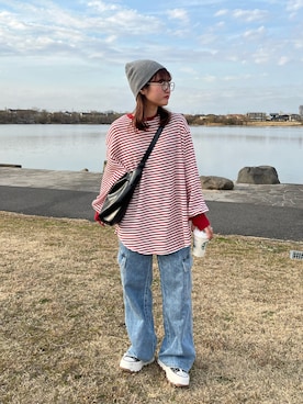 rin.さん(レディース・153cm)の冬コーディネート