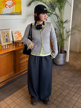 「Kastane（カスタネ）のアイテム」を使った、rin.さん（レディース・153cm）の冬コーディネート