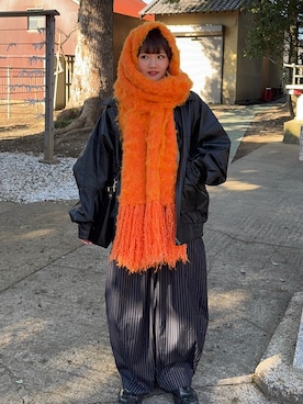 rin.さん（レディース・153cm）の冬コーディネート