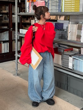 「Ungrid（アングリッド）のアイテム」を使った、rin.さん（レディース・153cm）の秋コーディネート