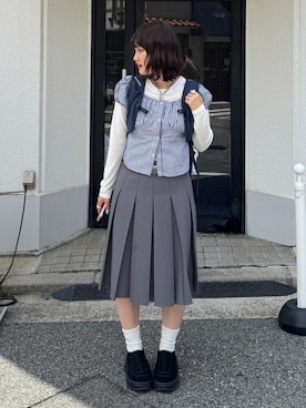 rin.さん（レディース・153cm）の春コーディネート