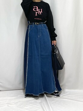 「Acne Studios（アクネストゥディオズ）のアイテム」を使った、chiiさん（レディース・145cm）の夏コーディネート