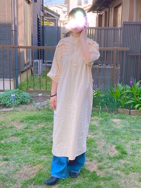 「JEANASIS（ジーナシス）のアイテム（その他シューズ）」を使った、plumeさん（レディース・153cm）の春コーディネート