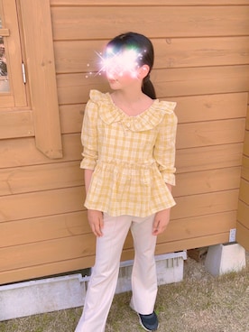 「娘コーデ」｜plumeさん（レディース・153cm）の春コーディネート