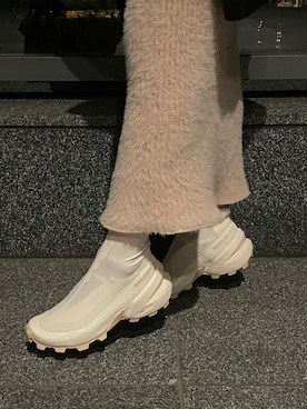 「MM6 Maison Margiela（ｴﾑｴﾑｼｯｸｽ ﾒｿﾞﾝ ﾏﾙｼﾞｪﾗ）のアイテム（ワンピース/ドレス）」を使った、わたなべさん（レディース・148cm）の冬コーディネート