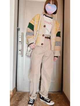 ぴょんななさん（レディース・158cm）の秋コーディネート