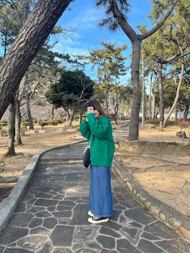 ア ミさん（レディース・156cm）の冬コーディネート