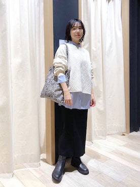 「A part by（アパートバイ）のアイテム（リング）」を使った、noriさん（レディース・155cm）の秋コーディネート