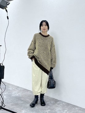 「アイテム（ハンドバッグ）」を使った、noriさん（レディース・155cm・30代）の秋コーディネート