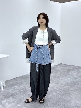 noriさん(レディース・155cm)の春コーディネート