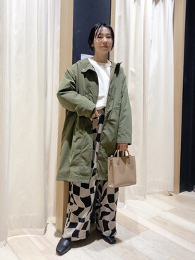 「A part by（アパートバイ）のアイテム（リング）」を使った、noriさん（レディース・155cm）の秋コーディネート