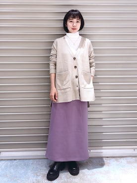 noriさん（レディース・155cm）の冬コーディネート