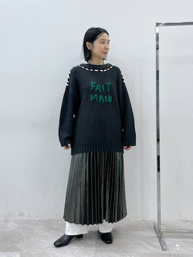 「アイテム（アクセサリー）」を使った、noriさん（レディース・155cm・30代）の秋コーディネート