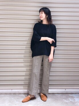 「IOSSELLIANI（イオッセリアーニ）のアイテム（アクセサリー）」を使った、noriさん（レディース・155cm）の秋コーディネート