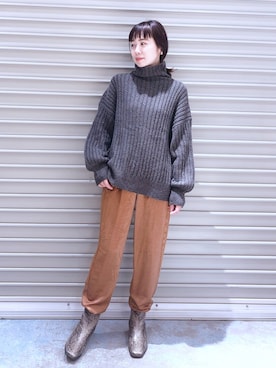 noriさん(レディース・155cm)の冬コーディネート