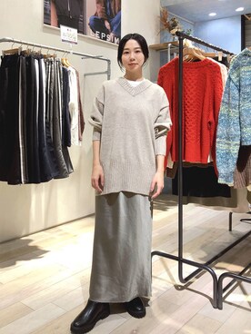 「ゼロかるシリーズ_LEPSIM」｜noriさん（レディース・155cm）の秋コーディネート