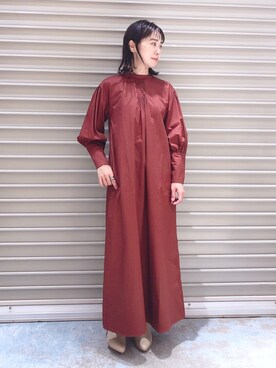 「IOSSELLIANI（イオッセリアーニ）のアイテム（アクセサリー）」を使った、noriさん（レディース・155cm）の秋コーディネート