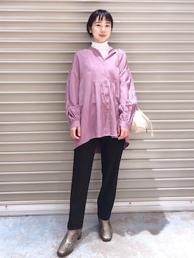 noriさん（レディース・155cm）の冬コーディネート