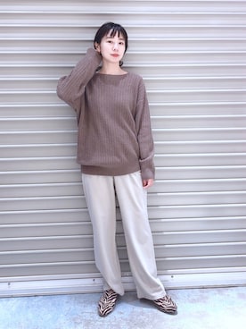 noriさん(レディース・155cm)の冬コーディネート