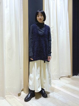 「ゼロかるシリーズ_LEPSIM」｜noriさん（レディース・155cm）の冬コーディネート