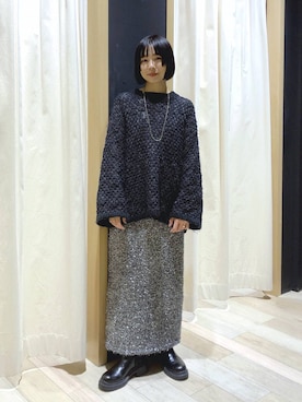 noriさん（レディース・155cm）の冬コーディネート