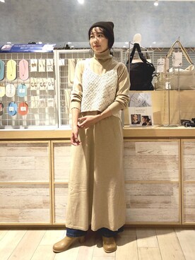 「アイテム（ワンピース/ドレス）」を使った、noriさん（レディース・155cm・30代）の秋コーディネート