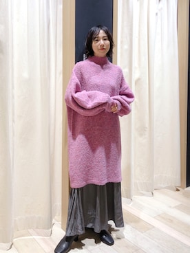 「スカーチョ」｜「アイテム（ワンピース/ドレス）」を使った、noriさん（レディース・155cm）の秋コーディネート