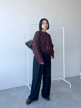 noriさん（レディース・155cm）の冬コーディネート