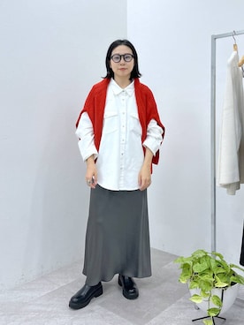 「ゼロかるシリーズ_LEPSIM」｜noriさん（レディース・155cm）の秋コーディネート