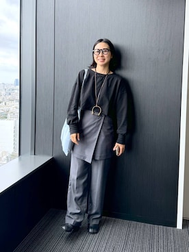 「アイテム（アクセサリー）」を使った、noriさん（レディース・155cm・30代）の秋コーディネート