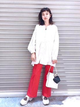 「IOSSELLIANI（イオッセリアーニ）のアイテム（アクセサリー）」を使った、noriさん（レディース・155cm）の冬コーディネート