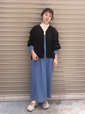 「アイテム（ジャケット/アウター）」を使った、noriさん（レディース・155cm）の冬コーディネート